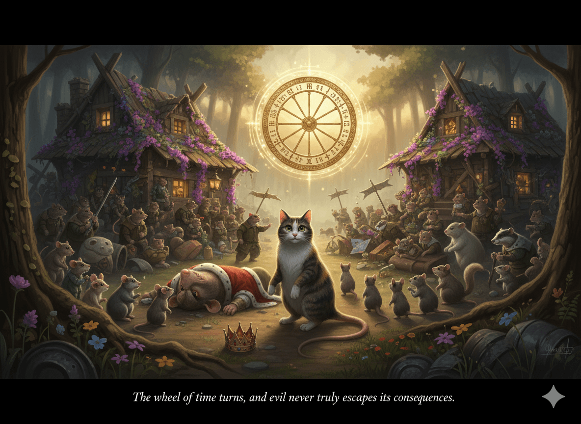 The Cat Who Judged the Rat King