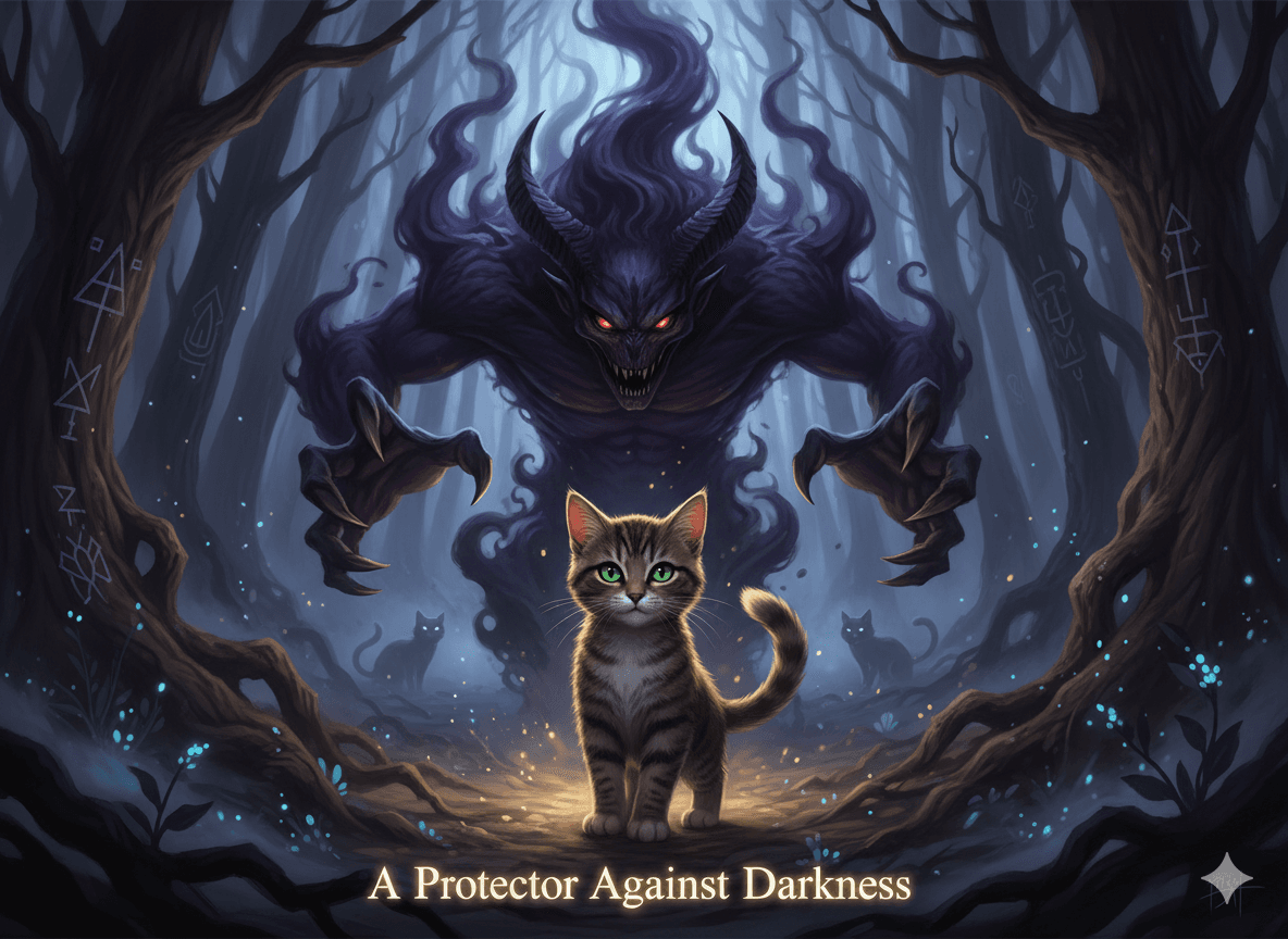 The Cat Who Faced the Demon