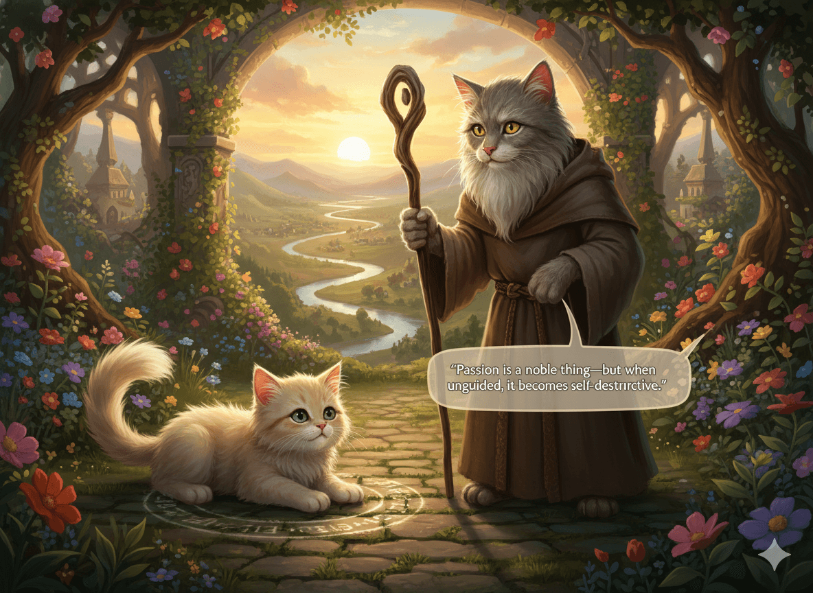 The Cat Who Chased Its Tail