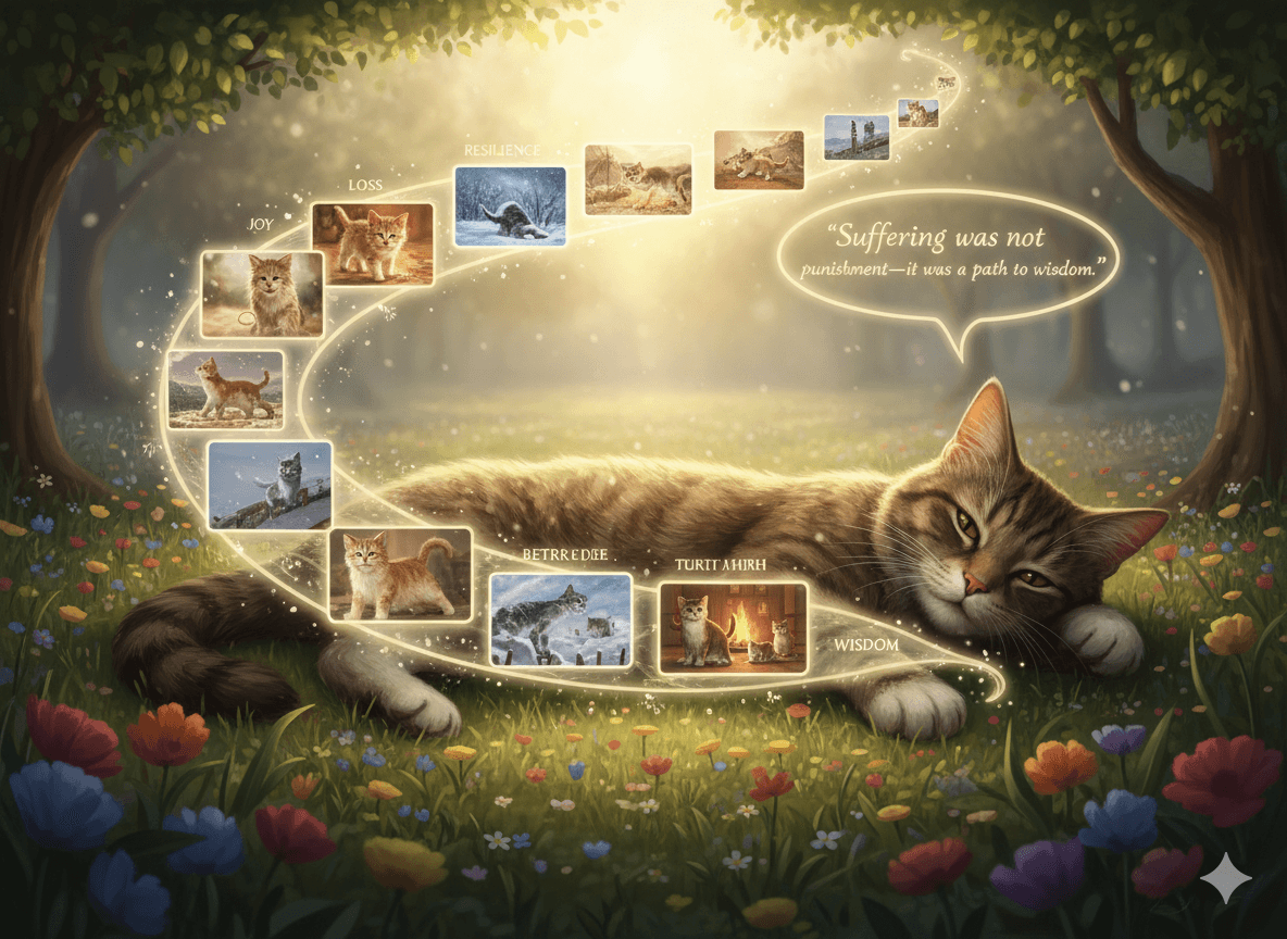 The Cat Who Lived Through Nine Lives