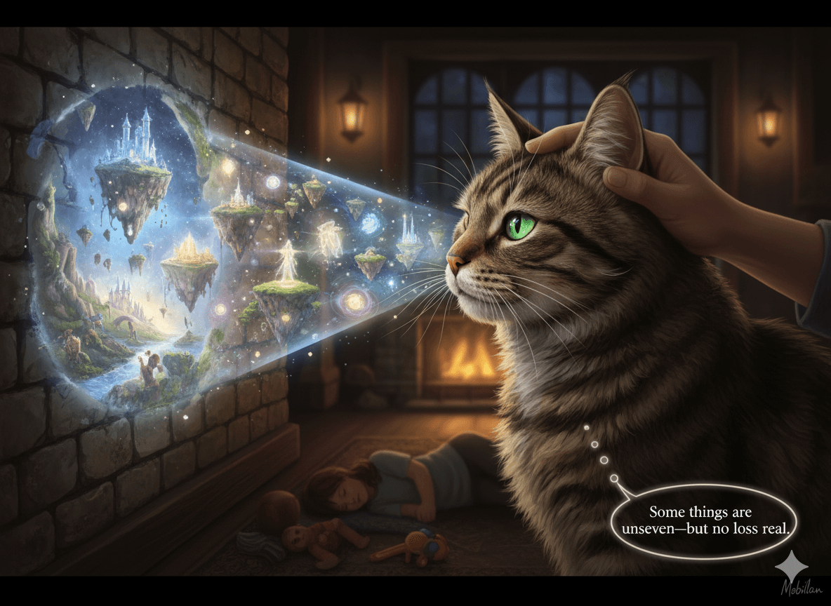 The Cat Who Saw Beyond the Veil